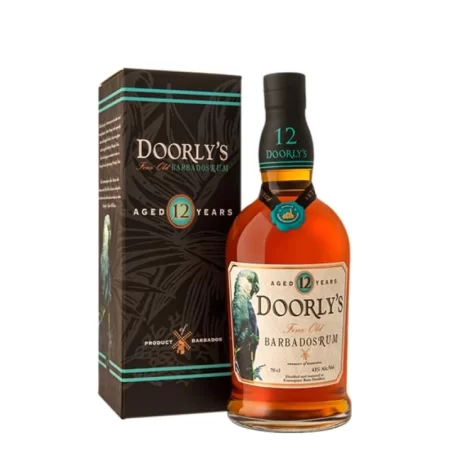 Doorlys Rhum Barbades 12 Ans Volume 700ml