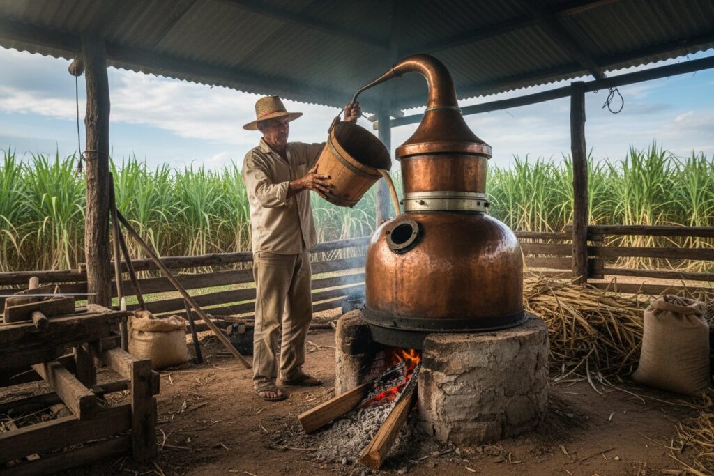 Alcool de canne à sucre : fabrication et spiritueux emblématiques